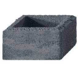 DIEPHAUS Trockenmauer Pfeilerstein Quarzit 37,5x37,5x20cm