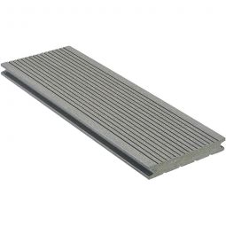 NATURinFORM WPC-Terrassendiele 21x139mm DIE KOMPAKTE grau verschiedene Ausführungen und Längen