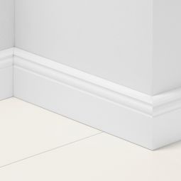 Parador Sockelleiste Uni Weiß D001 Fußleisten verschiedene Formen