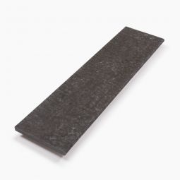 Seltra Poolplatten SANOKU ELEGANCE satiniert Basalt anthrazit-schwarz 100x33x3 cm, Oberfläche geflammt & satiniert