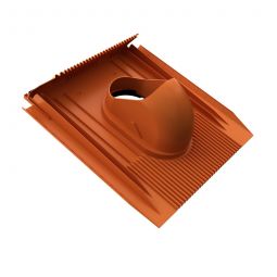 Klöber Grundplatte DN 100 rot Dachdurchführung Dachentlüftung Modell wählbar, flexibles System mit passendem Zubehör kombinierbar
