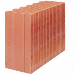 Wienerberger Poroton Planziegel Ziegelstein Eck-Leibung Kombinierter Eck- und Laibungsziegel im DF Format 7,5, ergänzt den Poroton Planziegel-T9 und T10