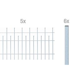  Vorgartenzaun Metall