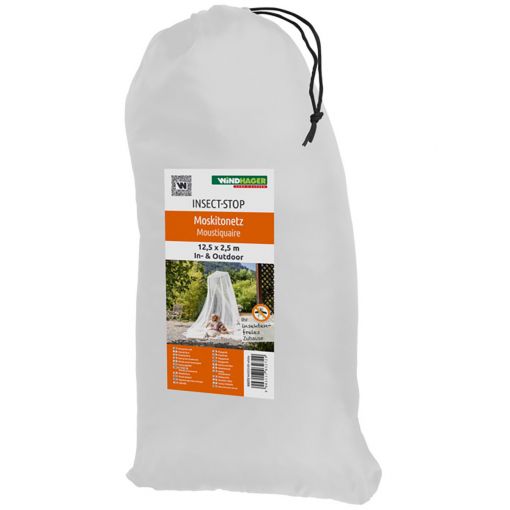 Windhager Insektenschutz Moskitonetz 2,50x12,5 m 2