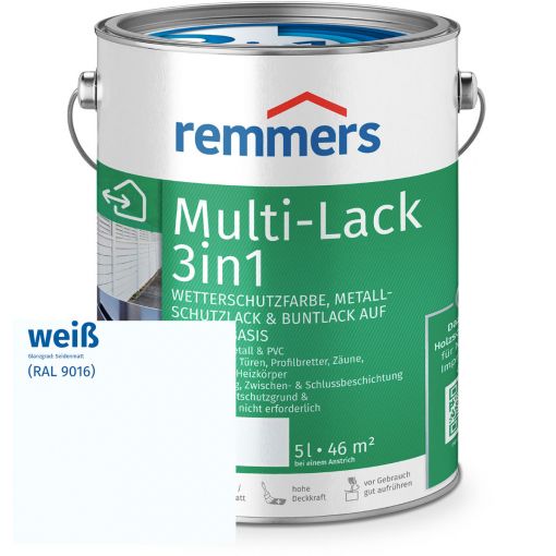 Remmers Multi-Lack 3in1 weiß RAL 2