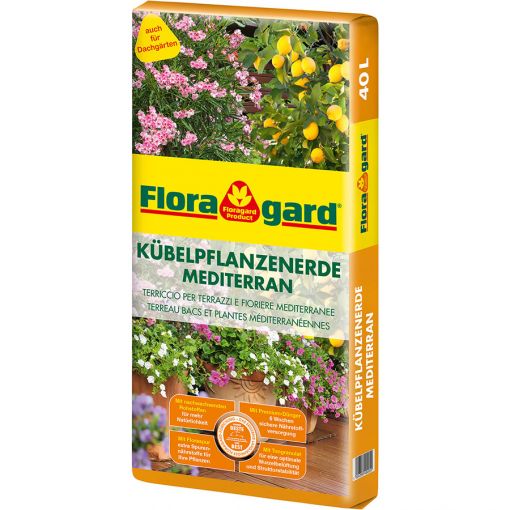Floragard Kübelpflanzenerde mediterran 2