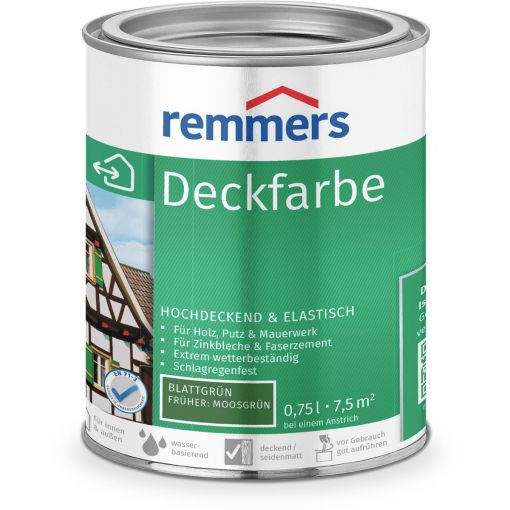 Remmers Deckfarbe blattgrün moosgrün 2