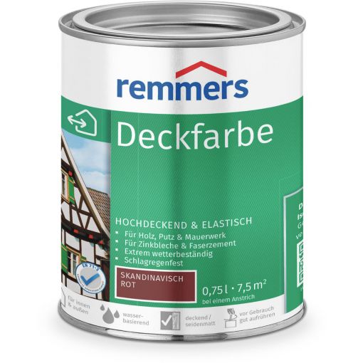 Remmers Deckfarbe skandinavisch rot 2
