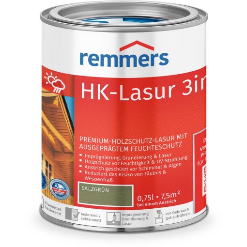 Remmers HK-Lasur 3in1 salzgrün RC-965 2