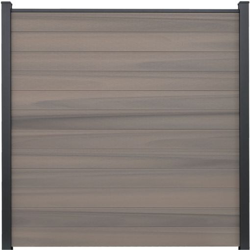 GroJa Solid Steckzaun Sichtschutzzaun Bi-Color 2