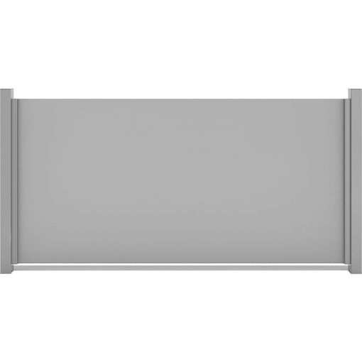 GroJa Premo HPL-Sichtschutzelement Uni Grau 2