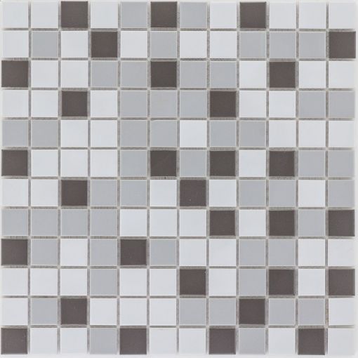 Wellker Keramikmosaik Grau Mix 33x33 2