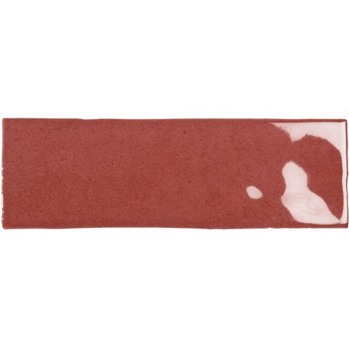 Wellker Wandfliese Moravia Rot glasiert 2