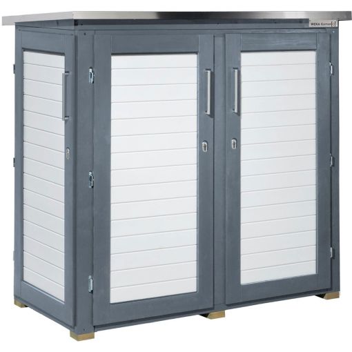 weka Gartenschrank Garten[Q] TERAS Grau 2