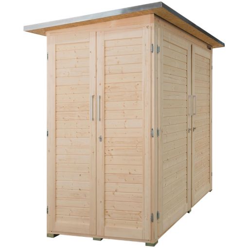 weka Gartenschrank Garten[Q] Kompakt Naturbelassen 2
