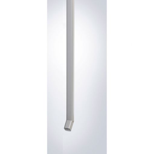 Biohort Regenfallrohr-Set Gerätehaus HighLine silber-metallic 2