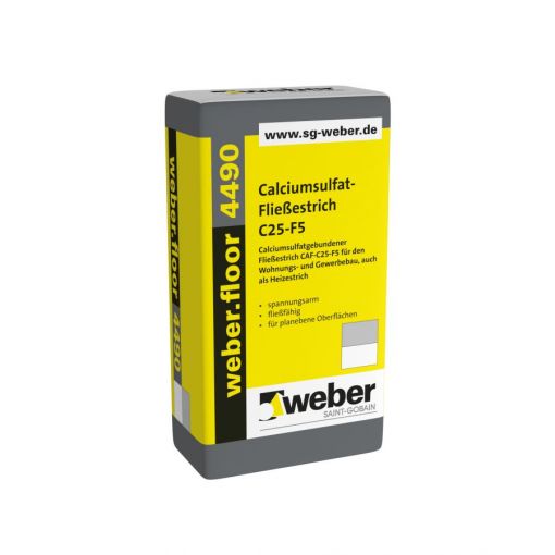 weber Fließestrich weber.floor 4490 Calciumsulfat 2