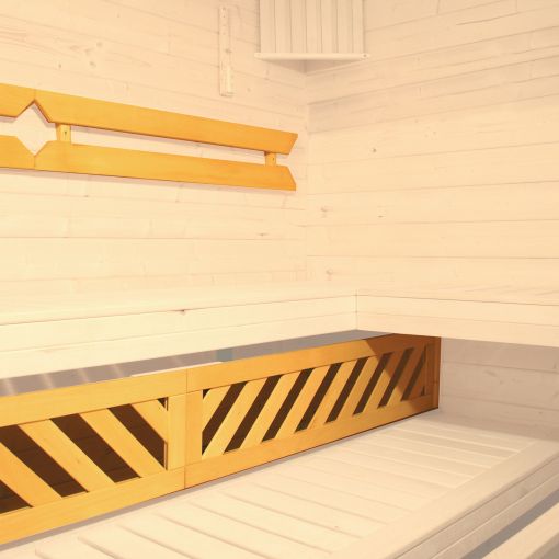 weka Sauna Komfortpaket mit Rückenlehne 2