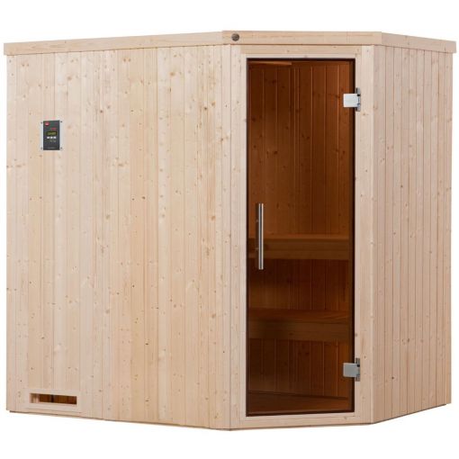 weka Elementsauna VARBERG Sparset natur 2