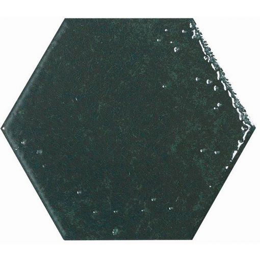 Wellker Wandfliese Tibas Grün Hexagon 2