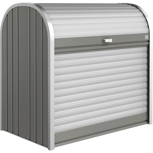 Biohort StoreMax Rollladenbox quarzgrau-metallic 2