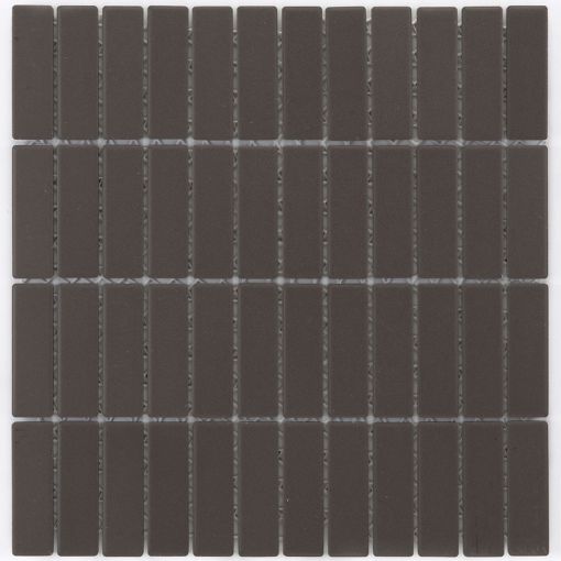 Keramikmosaik Feinsteinzeug Dark Grey matt 2