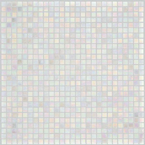 Glasmosaik Mini White 29,6x29,6 cm 2