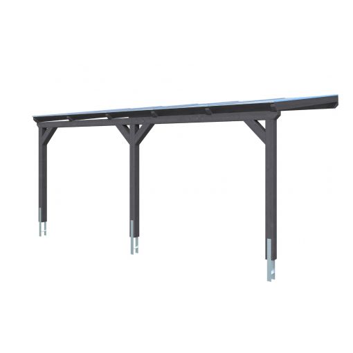 SKAN HOLZ Carport Vogtland Anlehncarport, 2