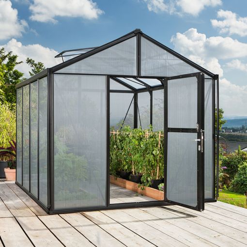 Vitavia Gewächshaus Zeus Tomatenhaus Schwarz 2