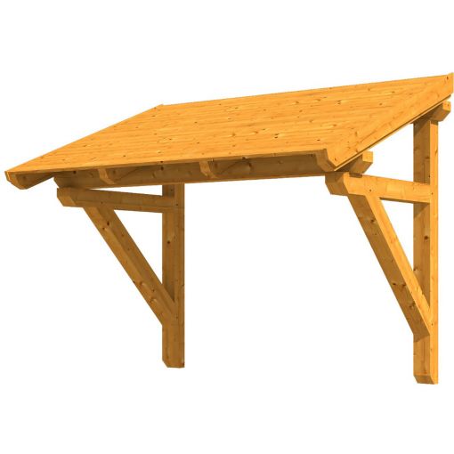 Skan Holz Vordach Paderborn Dach 2