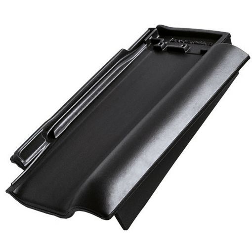BRAAS Ortgangziegel Rubin 13V(H) Tiefschwarz 2