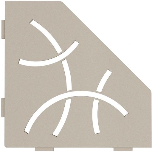 Schlüter-SHELF-E-S2 TSC CURVE Alu strukturbeschichtet 2