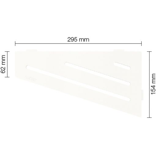 Schlüter-SHELF-E-S3 MBW WAVE Alu strukturbeschichtet 2