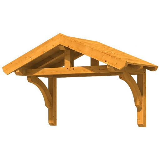 Skan Holz Vordach Stettin Dach 2