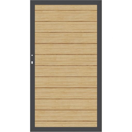 TraumGarten Sichtschutzzaun SYSTEM ALU PLUS 2