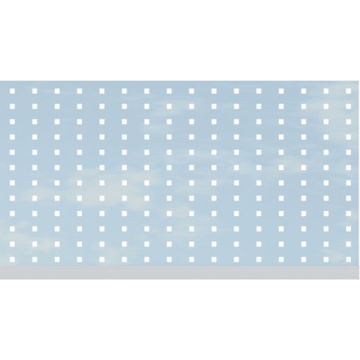 TraumGarten Sichtschutzzaun SYSTEM Dekorprofil Glas 2