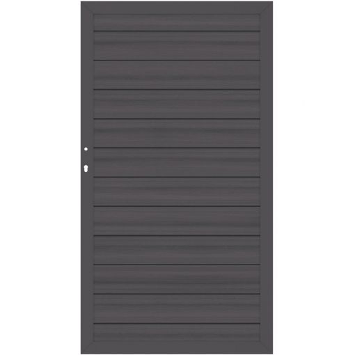 TraumGarten Sichtschutzzaun SYSTEM WPC Platinum 2