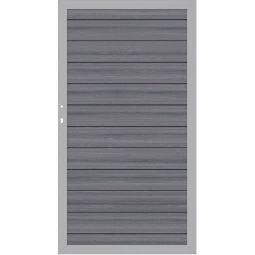 TraumGarten Sichtschutzzaun SYSTEM WPC Platinum 2