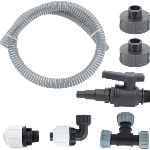 IBC Tankverbinderset Quick mit Schlauch 2