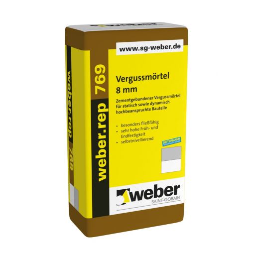 weber Kellerabdichtung weber.rep 769 Vergussmörtel 2