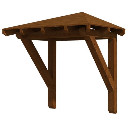 Skan Holz Vordach Wesel Dach 2