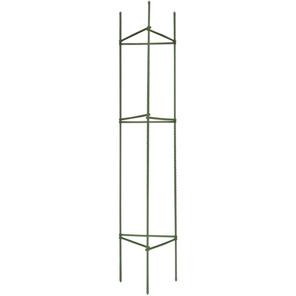 Windhager Tomatenspiralstab, Pflanzstäbe, Rankhilfe für Tomaten Pflanzen Sträucher, glanzverzinkt, 150 cm, 05636