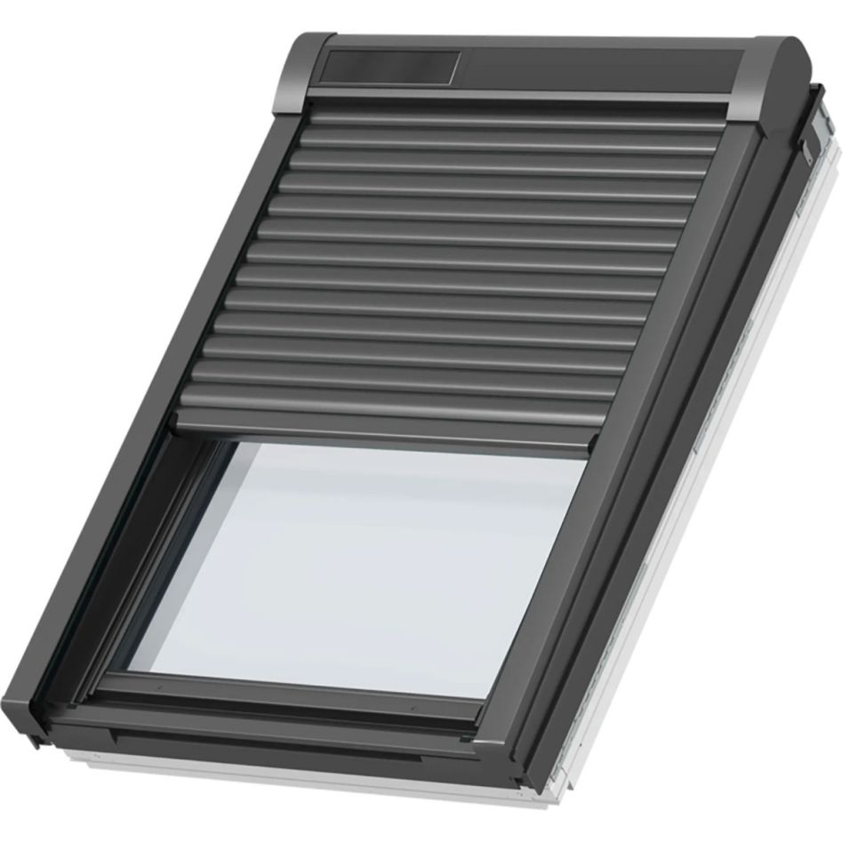NEU: VELUX Solar-Rollladen SSL 0000K Aluminium Dunkelgrau