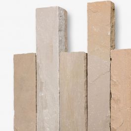 Seltra Natursteine Palisaden BOLERO Sandstein beigesandgraubraun