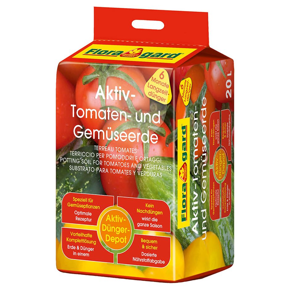 Floragard Aktiv Tomaten- und Gemüseerde 2