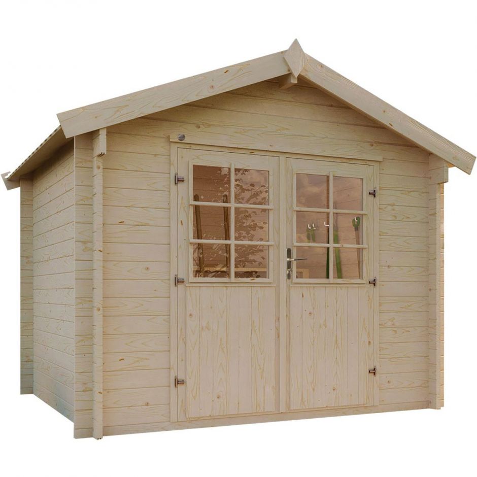 weka Gerätehaus 132 A naturbelassen 2