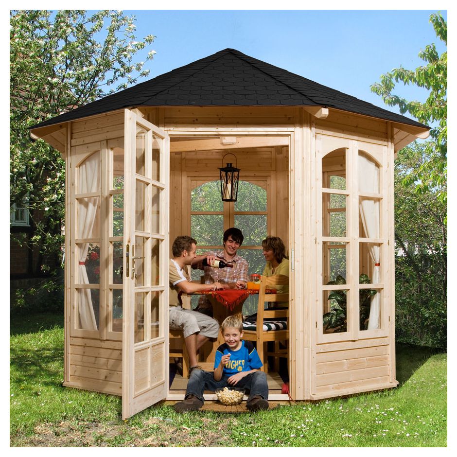 weka Pavillon 234 B Holzpavillon 3