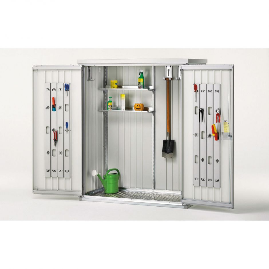 Biohort Geräteschrank silber-metallic 7