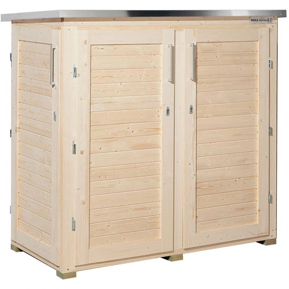 weka Gartenschrank Garten[Q] TERAS Naturbelassen 2