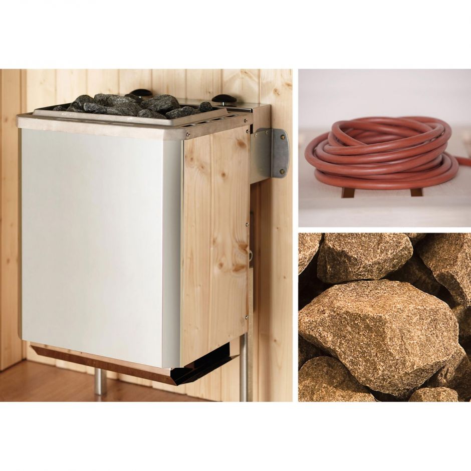 weka Massivholz Sauna VALIDA Eck 7